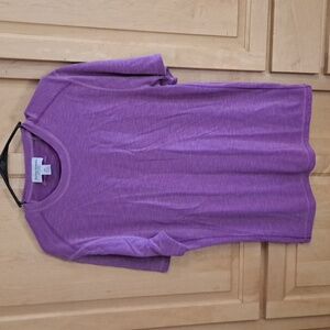 Tommy Bahama reversible purple/lavender tee shirt.